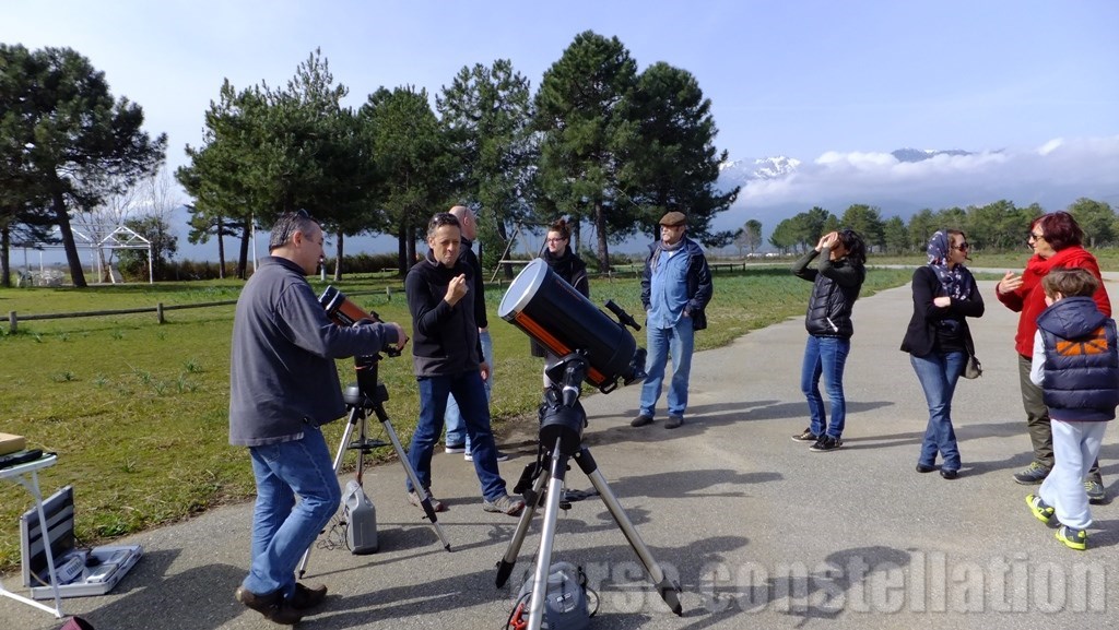 Observations solaires : Aérodrome de GHISONACCIA