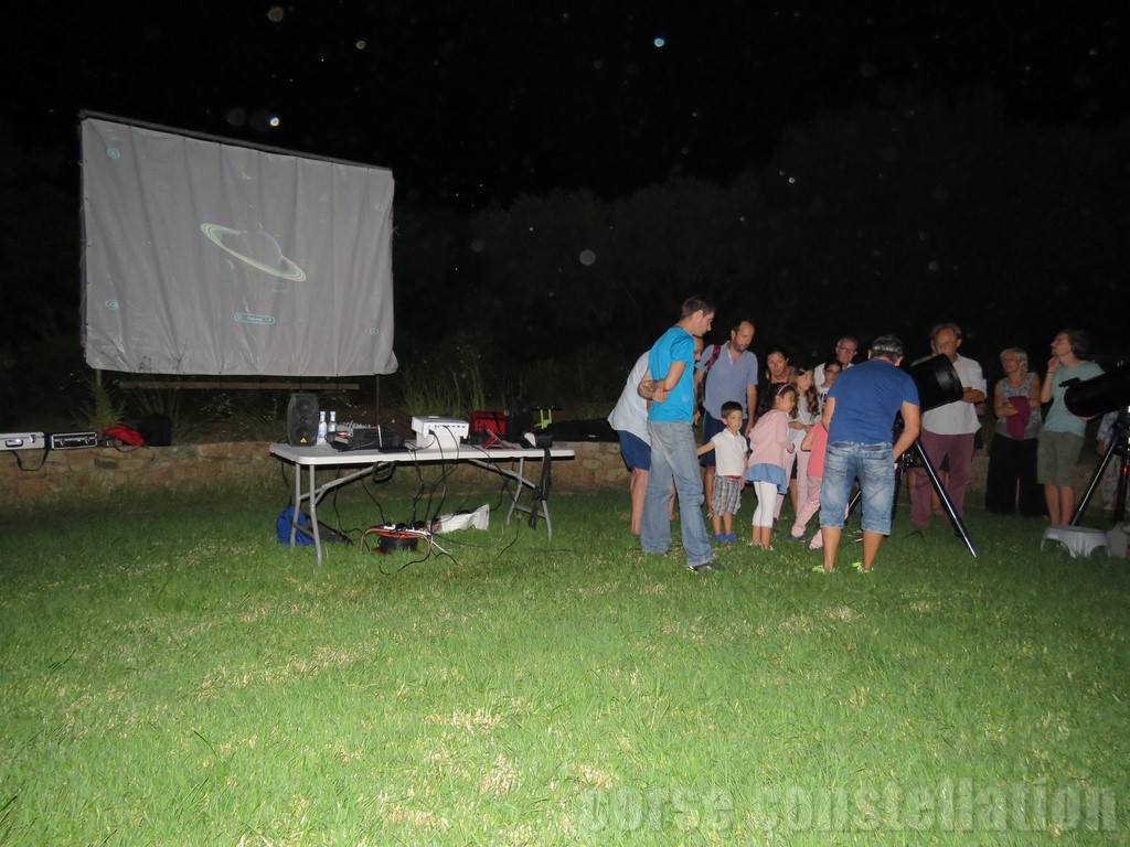 Nuit des étoiles édition 2018 au Parc de Saleccia