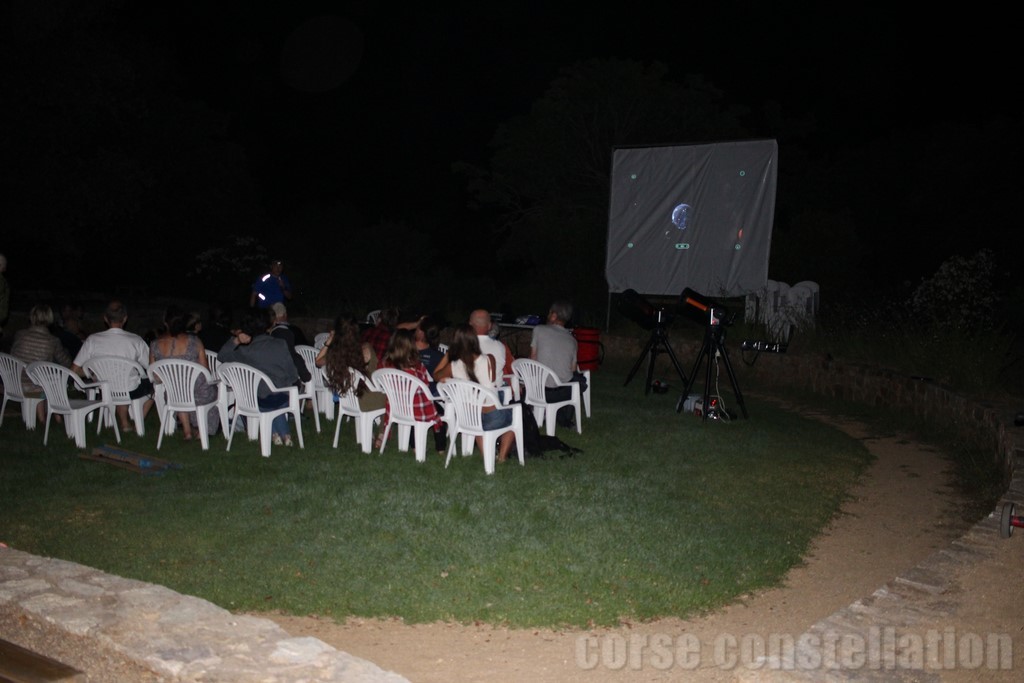 Nuit des étoiles au parc de Saleccia, édition 2018