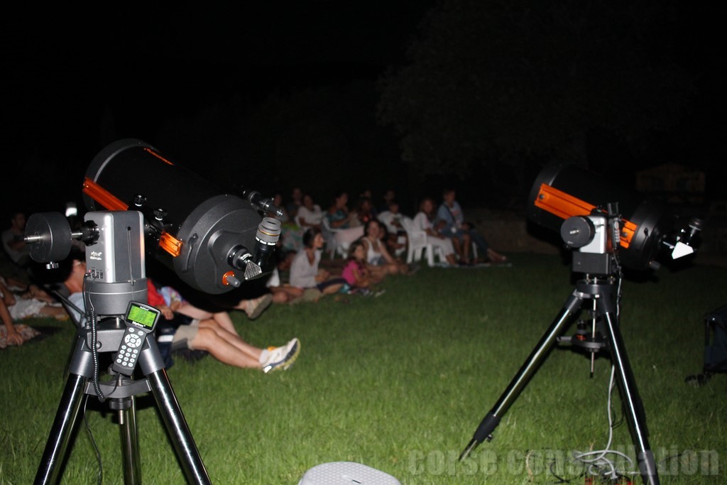 ​Nuit des étoiles au Parc de Saleccia, édition 2018.