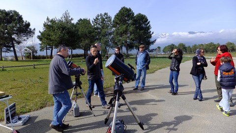 Observations solaires : Aérodrome de GHISONACCIA