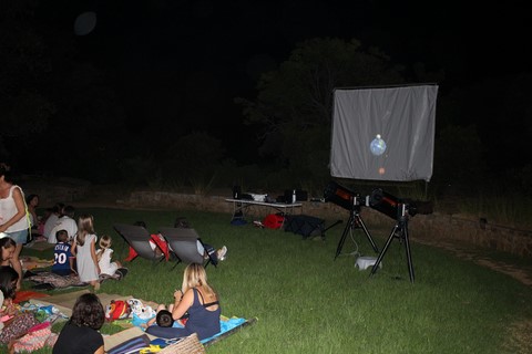 Nuit des étoiles au Parc de Saleccia, édition 2018.