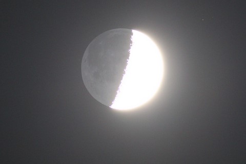 Lune : Col de Sorba. Apo 110 mm